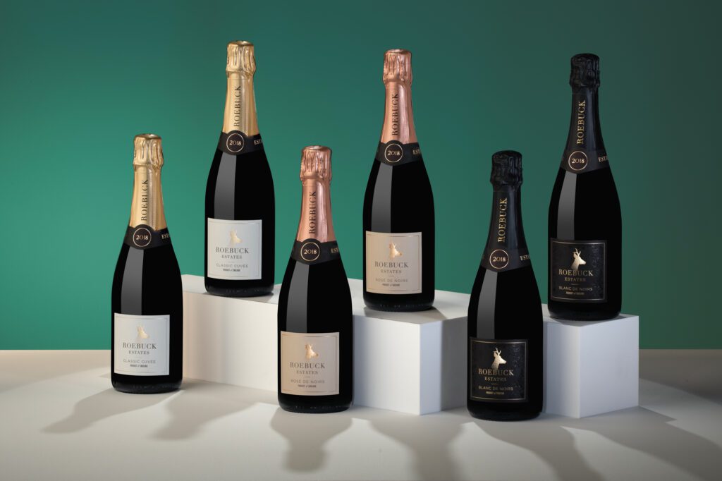 6 bottles of Roebuck Collection of sparkling wine perfect for gifting.